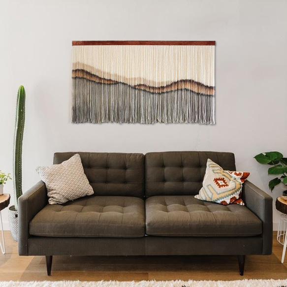 【受注製作】風景画 絵画 タペストリー 壁掛け 手作り アート 芸術 ウォールハンギング 新築祝い・新居祝い 家の装飾                                     Art Sceneへよ LW1662593015(12680円)