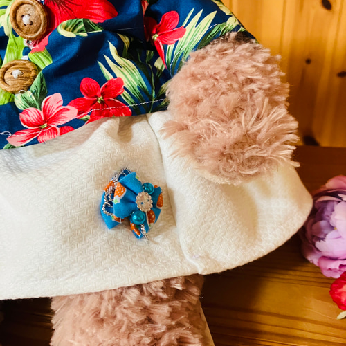 ダッフィとシェリーメイのコスチューム アロハシャツとズボンと