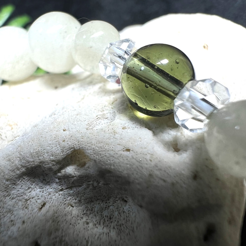 贅沢な一品☆チンターマニストーン☆モルダバイト☆リビアングラス