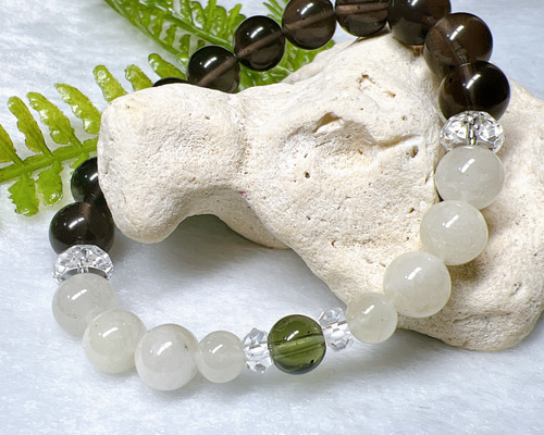 贅沢な一品☆チンターマニストーン☆モルダバイト☆リビアングラス