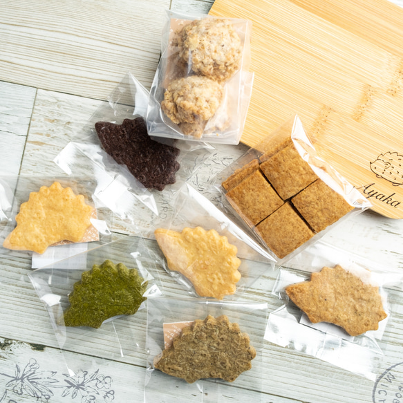 【名入れ無料】クッキー詰め合わせ in Lunch Box＊発酵バターと米油使用＊ 5枚目の画像