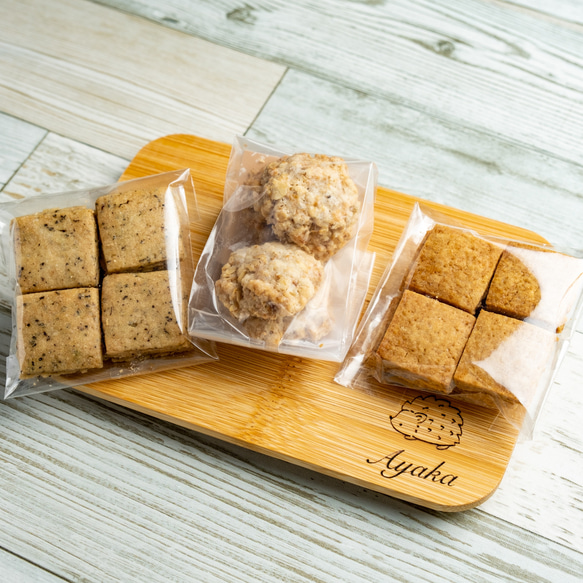 【名入れ無料】クッキー詰め合わせ in Lunch Box＊発酵バターと米油使用＊ 3枚目の画像