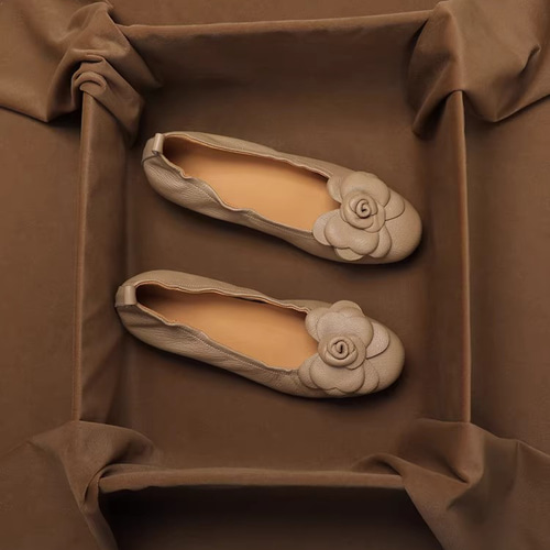 カメリア サクラ 和柄 和風 本革 パンプス レザー パンプス レディース