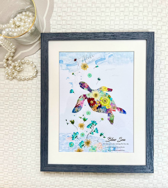 お花のアクリル画★送料込み Flower」F0サイズ アート作品 原画 徳島洋子作品 アクリル画 花