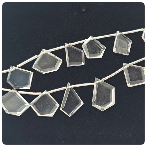 高品質 水晶 ラフスライスカット 2個 天然石 ☆buchuchu☆ 通販