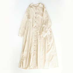 low-waist mao dress (beige dot) 5枚目の画像