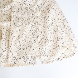 low-waist mao dress (beige dot) 8枚目の画像