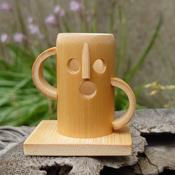 竹細工～はにわの爪楊枝入れ その他キッチン小物 ひだまり竹工房