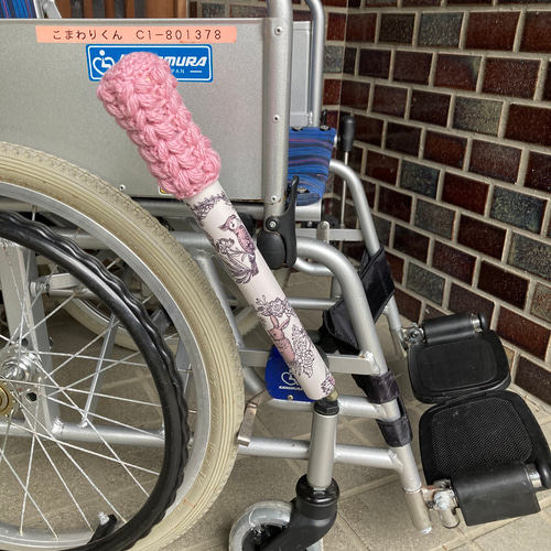 車椅子ブレーキ延長棒2本セット その他インテリア雑貨 nyannyanhirorin