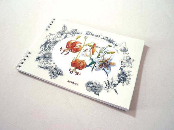 Flower Wreath Notebook 【 SUMMER 】 2枚目の画像