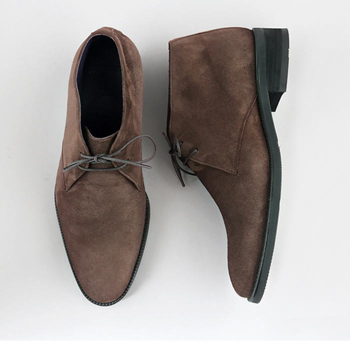 メンズブーツ スエードレザーシューズ 本革ブーツ SHOES STAR オーダーシューズ