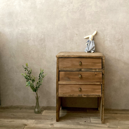 木製ダークブラウンチェスト 10引き出し チェスト A4サイズ 引き出し