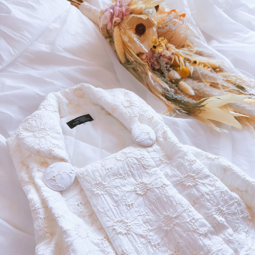 単品】大人気♡エンブロイダリーレースの被布 子供服 OKULABO