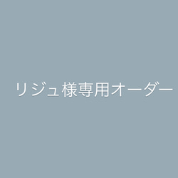 ❁︎リジュ様専用オーダー❁︎ 1枚目の画像