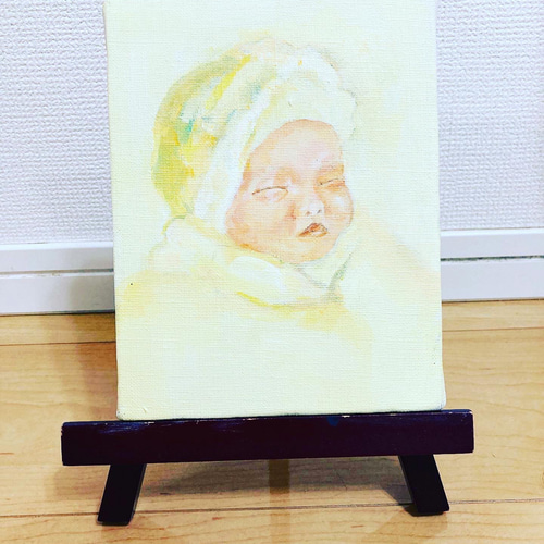 作家さん油彩画 キャンバス 二百五十万光年の孤独