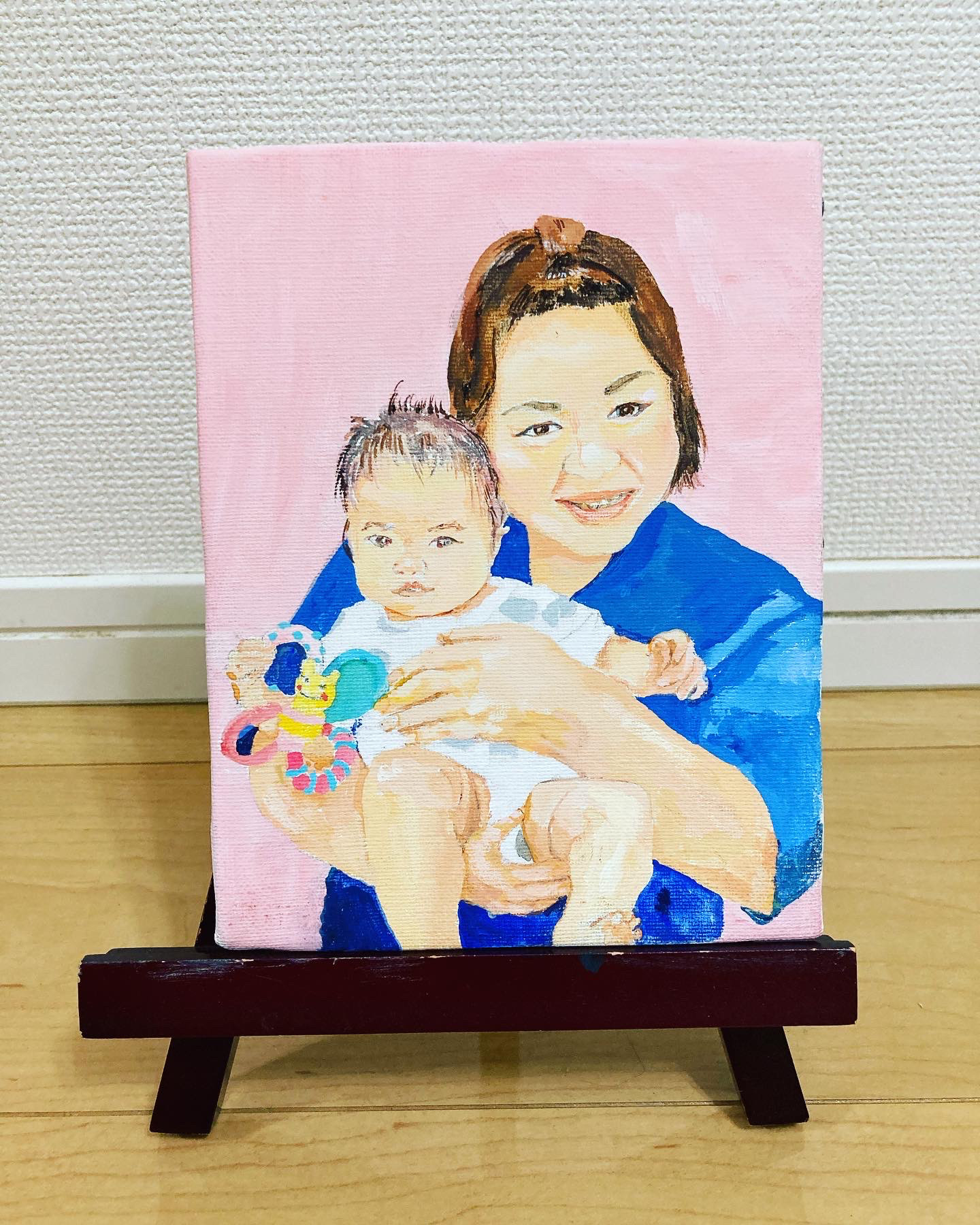 アクリル絵画　過去絵2 美人画
