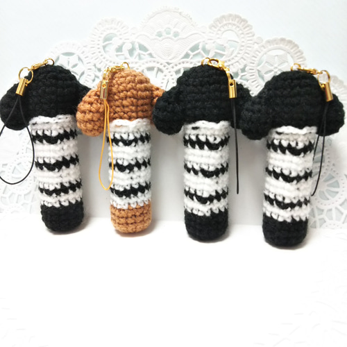 あみぐるみリップケース トイプードル その他ケース mikan-ya 通販