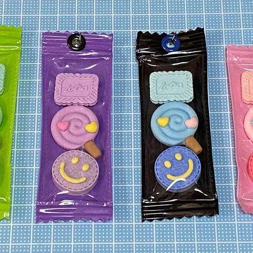 HAND MADE☆キャンディバッグ☆ジッパーチャーム（Hand-191
