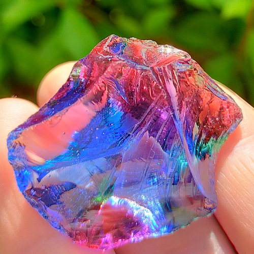 アンダラクリスタル レッド ブルー クリア 1粒 ＜要事前コメント