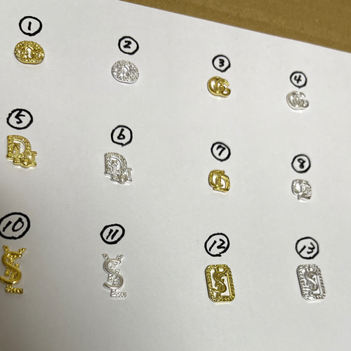 ネイルパーツ各種[1ー13画像]