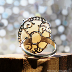 デンドリティック アゲートリング / Dendritic Agate Ring 1 4枚目の画像