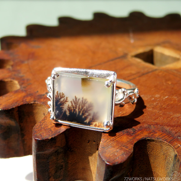 デンドリティック アゲートリング / Dendritic Agate Ring 2 1枚目の画像