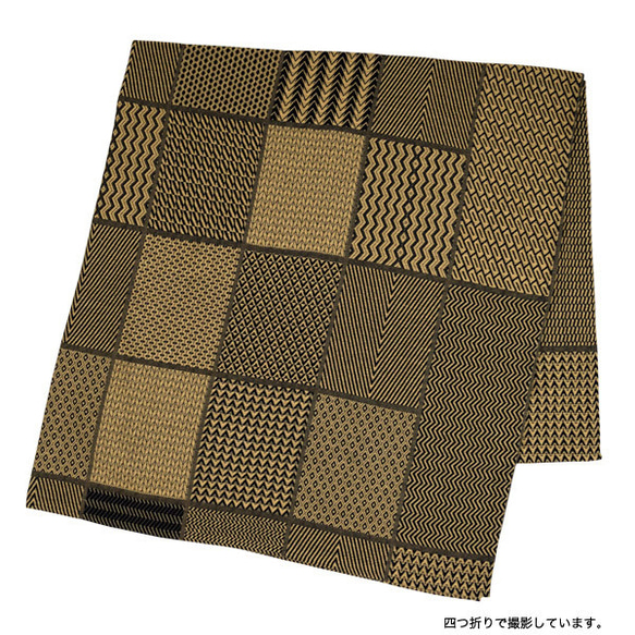 【再入荷】クバ王国の織り物マルチクロス 200×200 1枚目の画像