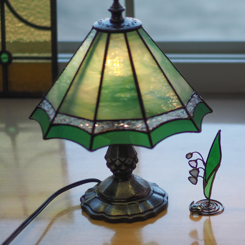 すずらん」ステンドグラス 窓辺にちょこんとシリーズ ブライダル 席札