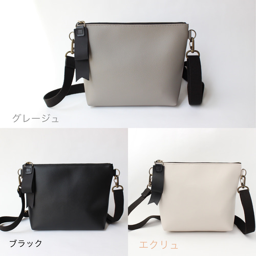 【新品・未使用】グレージュ　 ショルダーバッグ　MIRANO CENTRO noble ミニショルダーバッグ・グレージュ ショルダーバッグ sacR