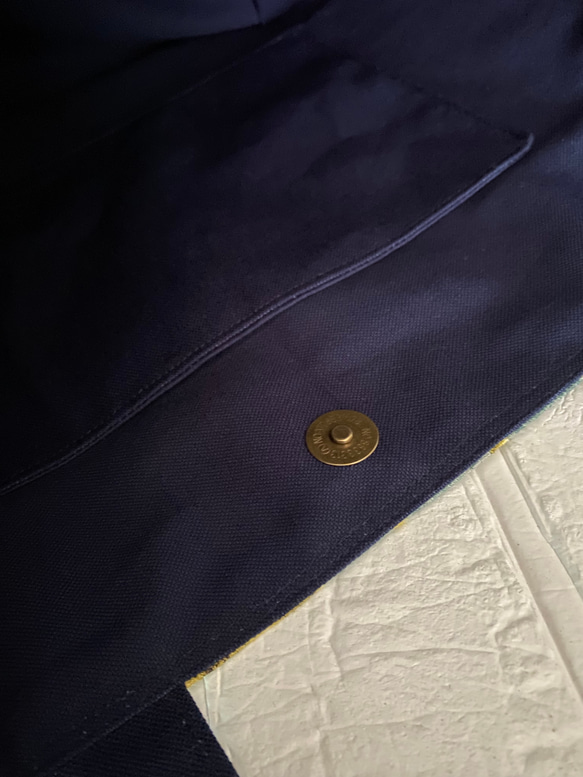 ミナペルホネン　Lサイズ　肩がけ　パッチワーク　トートバッグ 内ポケット 持ち手