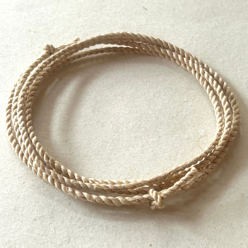 精麻 ネックレスより紐 調整付き ネックレス・ペンダント Sawre Rera