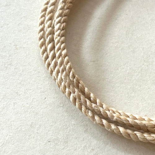 精麻 ネックレスより紐 調整付き ネックレス・ペンダント Sawre Rera