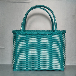 CHOO ターコイズ かごバッグ プラかごバッグ VACATION big turquoiseblue/ターコイズブルー