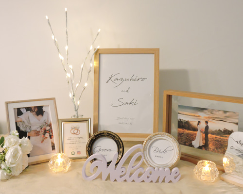 ウェルカムスペースセット　3/18まで売り切りセール 受注製作 ☆No.806 ウェルカムスペース まとめ売りセット 結婚式