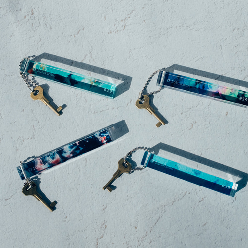 プリパラ ルームキーホルダー(セット販売) saku×labo」ラボの鍵付きルームキーホルダー 039号室