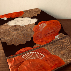 K様専用ページ　Kimono帯Bag 梅文様袋帯リュック 6枚目の画像