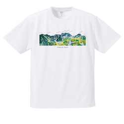 立山 Tシャツ ドライ 吸水速乾 山 登山 アウトドア 8枚目の画像