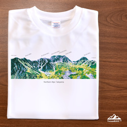 立山 Tシャツ ドライ 吸水速乾 山 登山 アウトドア 1枚目の画像