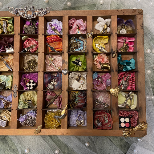 ❤︎キット❤︎ヴィンテージ・プリンタートレイ・チャーム