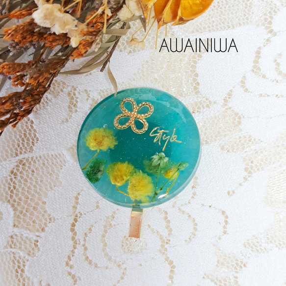 729】ハンドメイド レジン ヘアゴム ポニーフック 【公式通販】