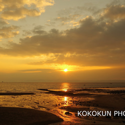 【有明海の朝の風景24「ポストカード５枚セット」 4枚目の画像