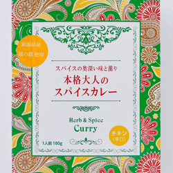 【新発売】無添加★本格大人のスパイスカレー★チキン 1枚目の画像