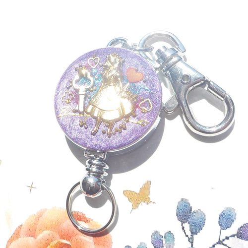 再販】レジンアクセサリー アリス ワンダーランド♪ リール