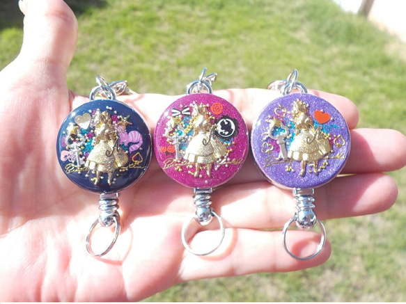 再販】レジンアクセサリー アリス ワンダーランド♪ リール