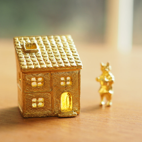 冬のプレゼント企画開催中】ねことえんとつの家のお香立て（受注制作