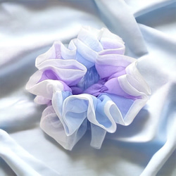 ふわふわチュール《ヘアゴム（ツイン）》 ゆめかわ キッズ かわいい