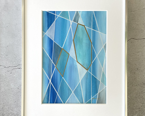 モダンアート　現代アート　　抽象画　北欧アート　おしゃれ雑貨　インテリア　癒し 7e586858bdfb13494559c478ecb898
