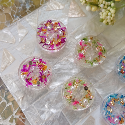 ꫛꫀꪝ✧‧˚レジン❤︎.*お花❤︎.*
