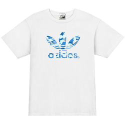 ［azides］アジデス迷彩ロゴ　男女兼用半袖Tシャツ 2枚目の画像