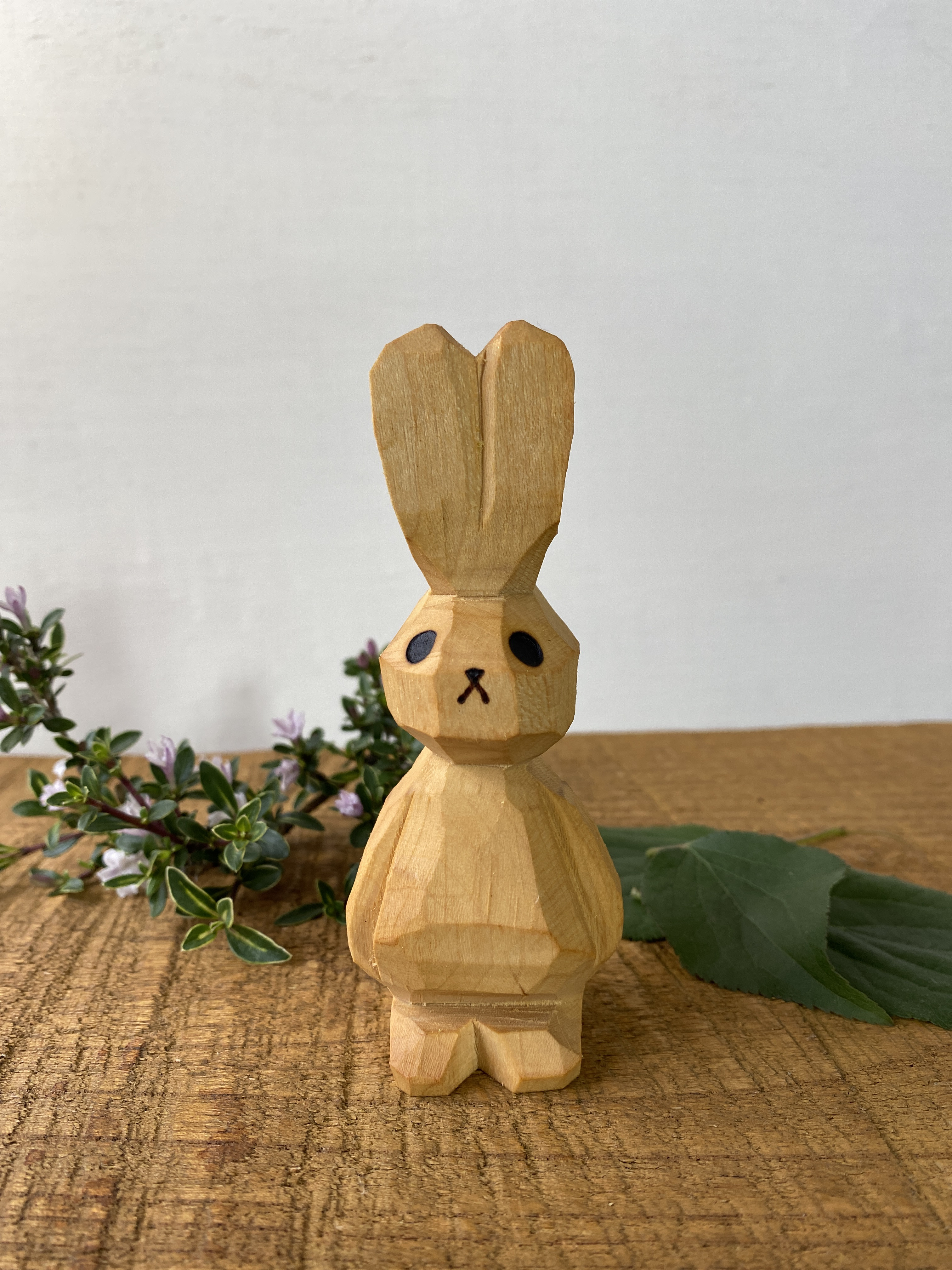 山うさぎ人形 さくら その他置物 みつまた木材 通販 15843107